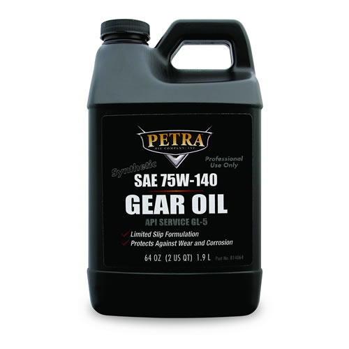 SAE 75w-140 64oz Synthetic Gear Oil